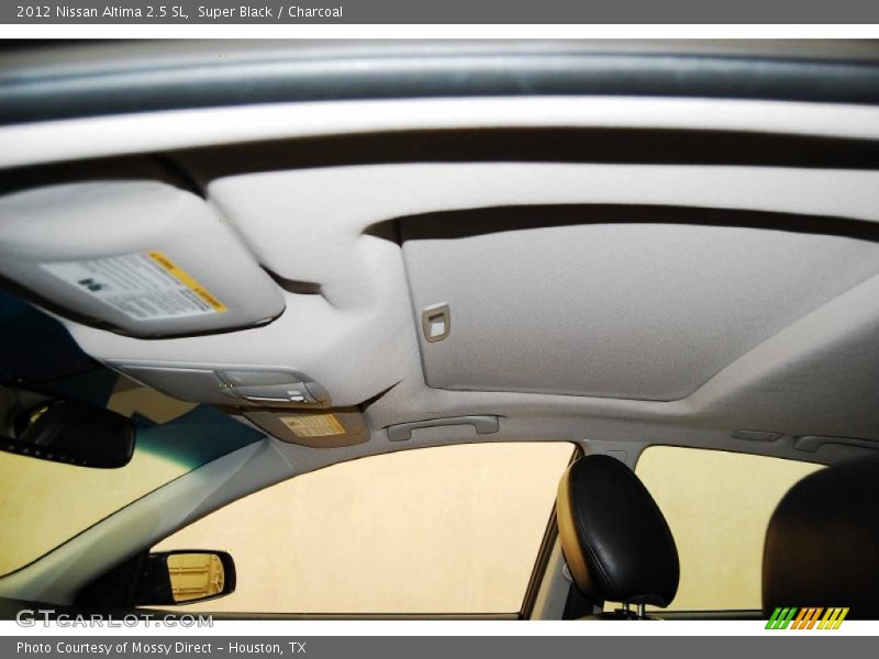Super Black / Charcoal 2012 Nissan Altima 2.5 SL