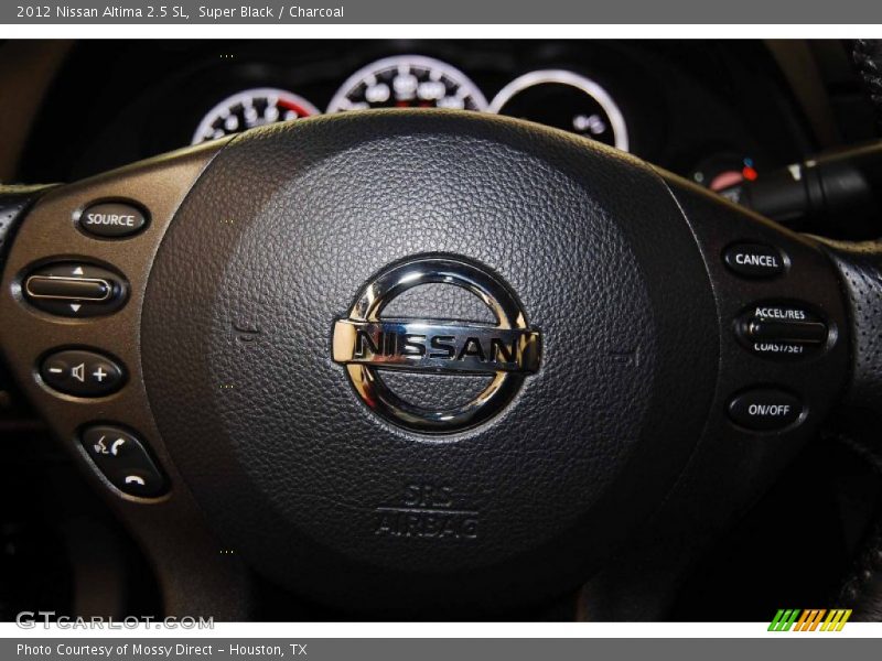 Super Black / Charcoal 2012 Nissan Altima 2.5 SL