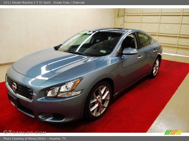 Ocean Gray / Charcoal 2011 Nissan Maxima 3.5 SV Sport