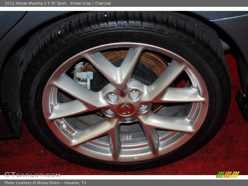 Ocean Gray / Charcoal 2011 Nissan Maxima 3.5 SV Sport