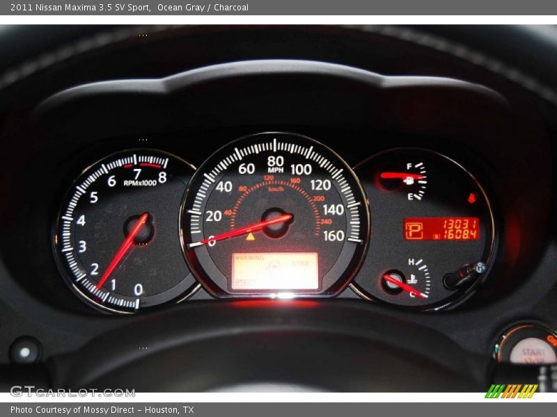 Ocean Gray / Charcoal 2011 Nissan Maxima 3.5 SV Sport