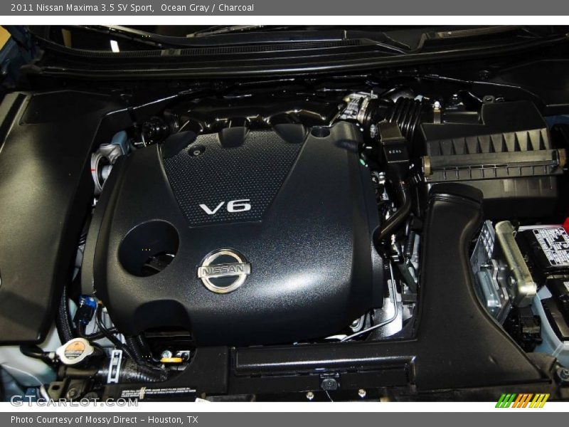 Ocean Gray / Charcoal 2011 Nissan Maxima 3.5 SV Sport