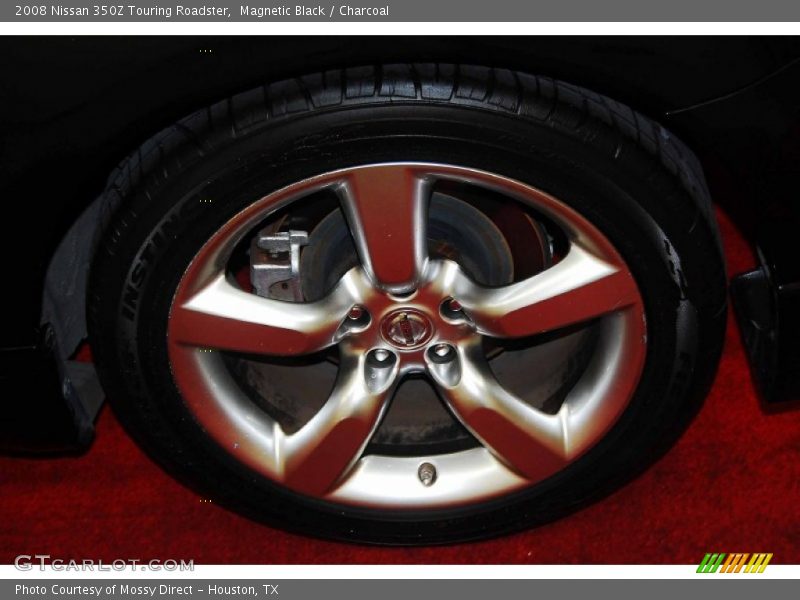 Magnetic Black / Charcoal 2008 Nissan 350Z Touring Roadster