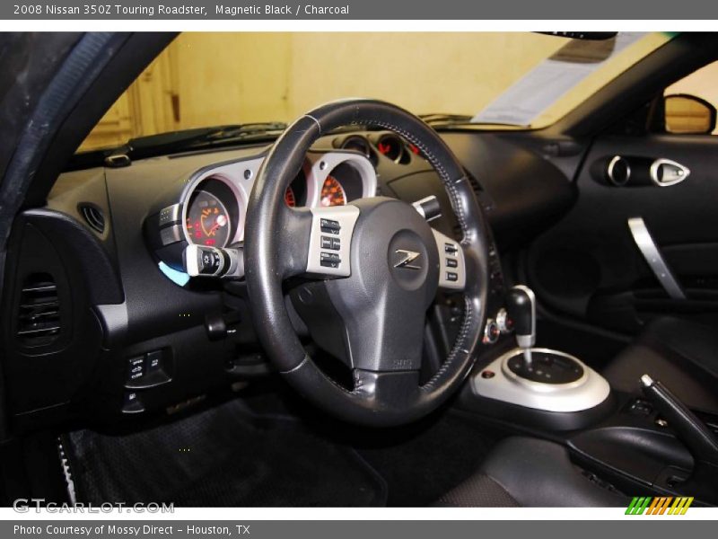 Magnetic Black / Charcoal 2008 Nissan 350Z Touring Roadster