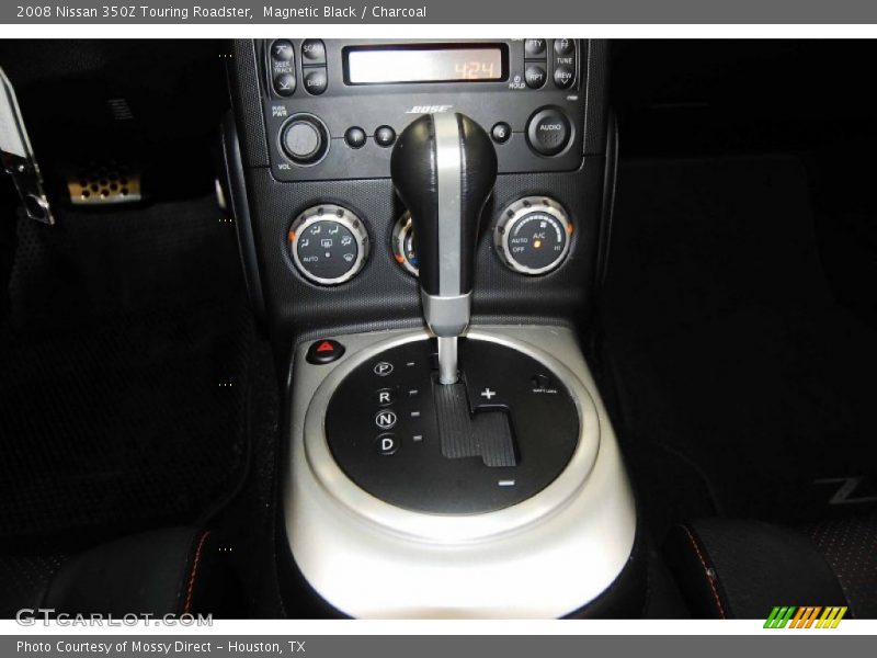 Magnetic Black / Charcoal 2008 Nissan 350Z Touring Roadster