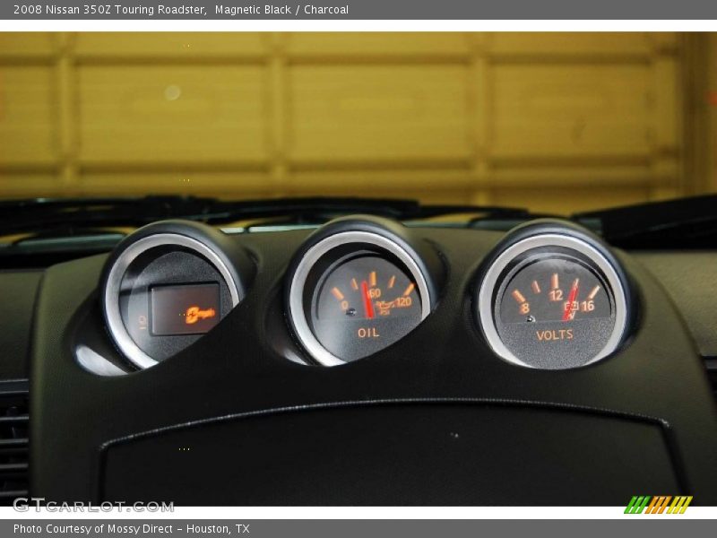 Magnetic Black / Charcoal 2008 Nissan 350Z Touring Roadster