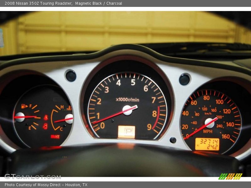 Magnetic Black / Charcoal 2008 Nissan 350Z Touring Roadster