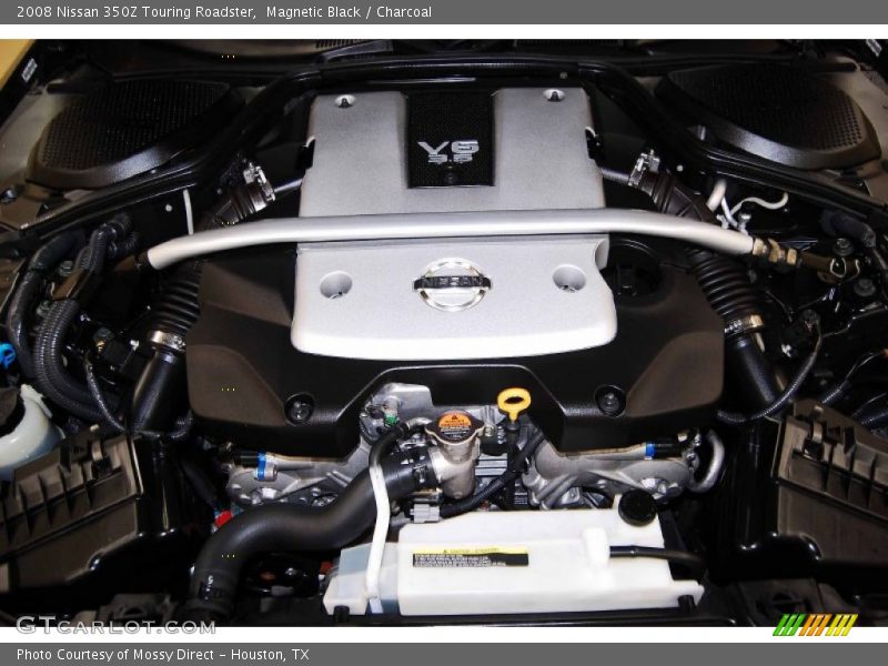 Magnetic Black / Charcoal 2008 Nissan 350Z Touring Roadster