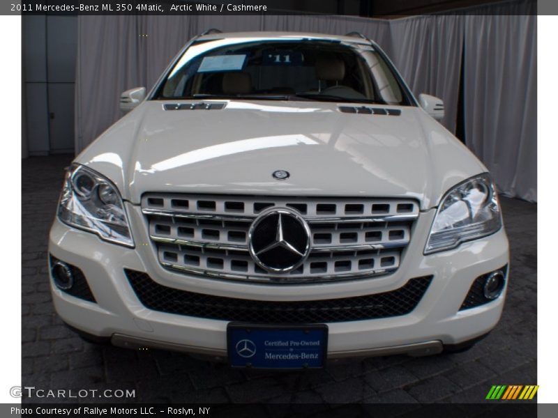 Arctic White / Cashmere 2011 Mercedes-Benz ML 350 4Matic