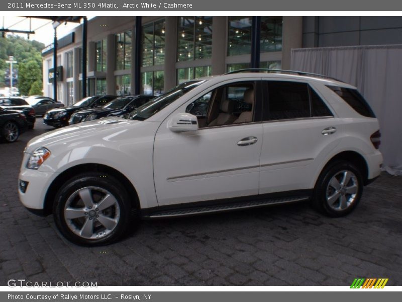 Arctic White / Cashmere 2011 Mercedes-Benz ML 350 4Matic