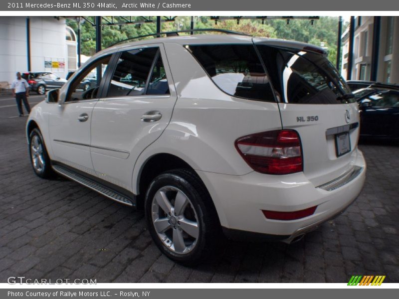 Arctic White / Cashmere 2011 Mercedes-Benz ML 350 4Matic