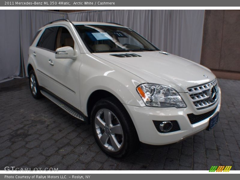Arctic White / Cashmere 2011 Mercedes-Benz ML 350 4Matic
