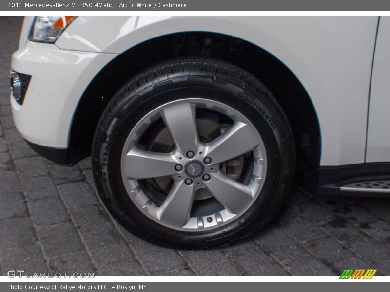 Arctic White / Cashmere 2011 Mercedes-Benz ML 350 4Matic