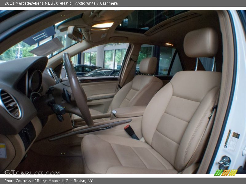 Arctic White / Cashmere 2011 Mercedes-Benz ML 350 4Matic