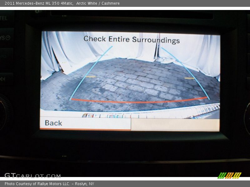 Arctic White / Cashmere 2011 Mercedes-Benz ML 350 4Matic