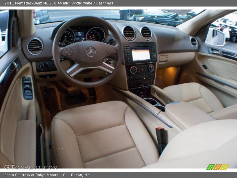 Arctic White / Cashmere 2011 Mercedes-Benz ML 350 4Matic