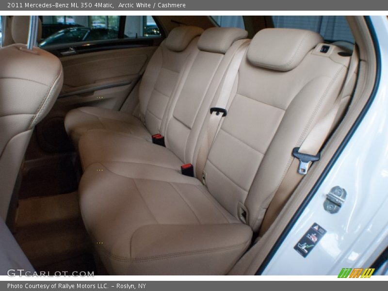 Arctic White / Cashmere 2011 Mercedes-Benz ML 350 4Matic
