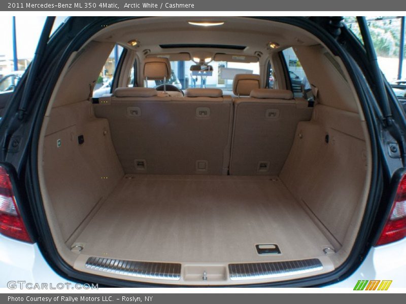 Arctic White / Cashmere 2011 Mercedes-Benz ML 350 4Matic