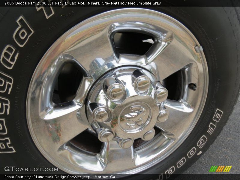 Mineral Gray Metallic / Medium Slate Gray 2006 Dodge Ram 2500 SLT Regular Cab 4x4