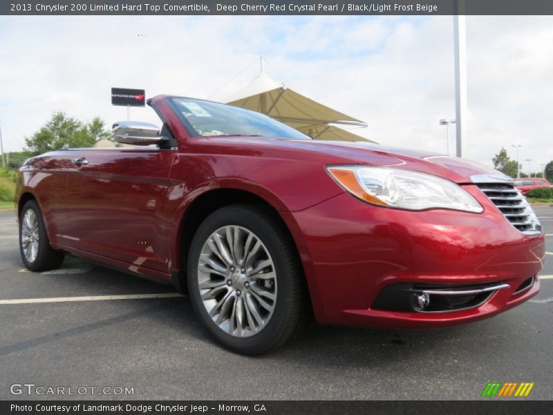 Front 3/4 View of 2013 200 Limited Hard Top Convertible