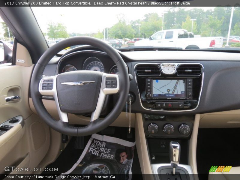 Dashboard of 2013 200 Limited Hard Top Convertible