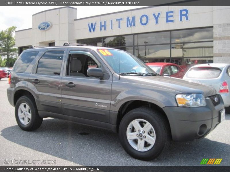 Dark Shadow Grey Metallic / Medium/Dark Flint 2006 Ford Escape Hybrid 4WD