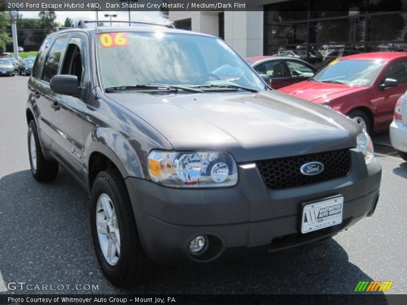 Dark Shadow Grey Metallic / Medium/Dark Flint 2006 Ford Escape Hybrid 4WD