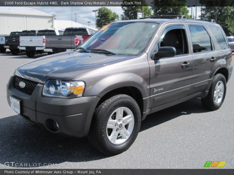Dark Shadow Grey Metallic / Medium/Dark Flint 2006 Ford Escape Hybrid 4WD