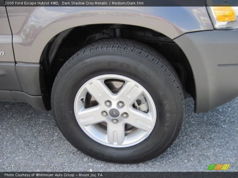 Dark Shadow Grey Metallic / Medium/Dark Flint 2006 Ford Escape Hybrid 4WD