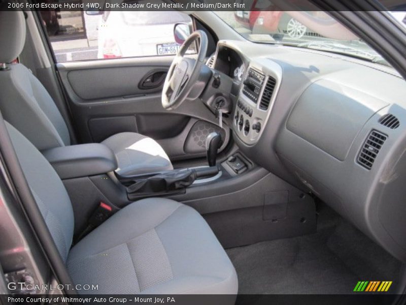 Dark Shadow Grey Metallic / Medium/Dark Flint 2006 Ford Escape Hybrid 4WD