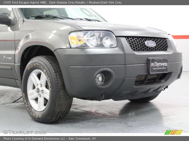 Dark Shadow Grey Metallic / Medium/Dark Flint Grey 2005 Ford Escape Hybrid 4WD