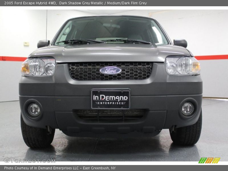 Dark Shadow Grey Metallic / Medium/Dark Flint Grey 2005 Ford Escape Hybrid 4WD