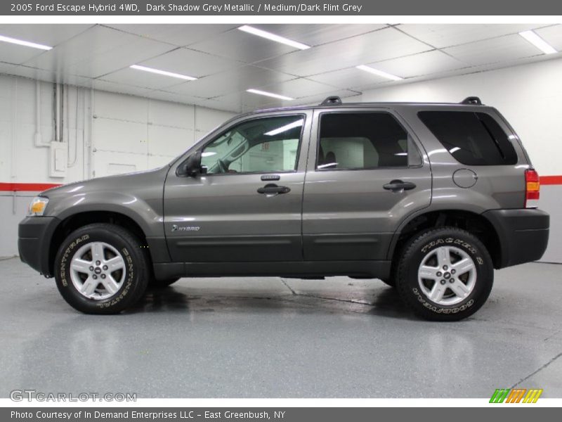 Dark Shadow Grey Metallic / Medium/Dark Flint Grey 2005 Ford Escape Hybrid 4WD