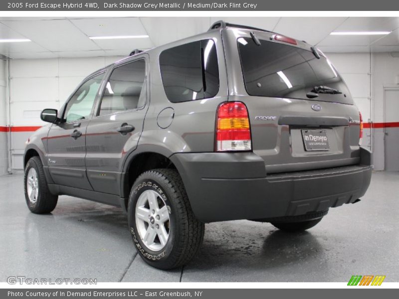 Dark Shadow Grey Metallic / Medium/Dark Flint Grey 2005 Ford Escape Hybrid 4WD