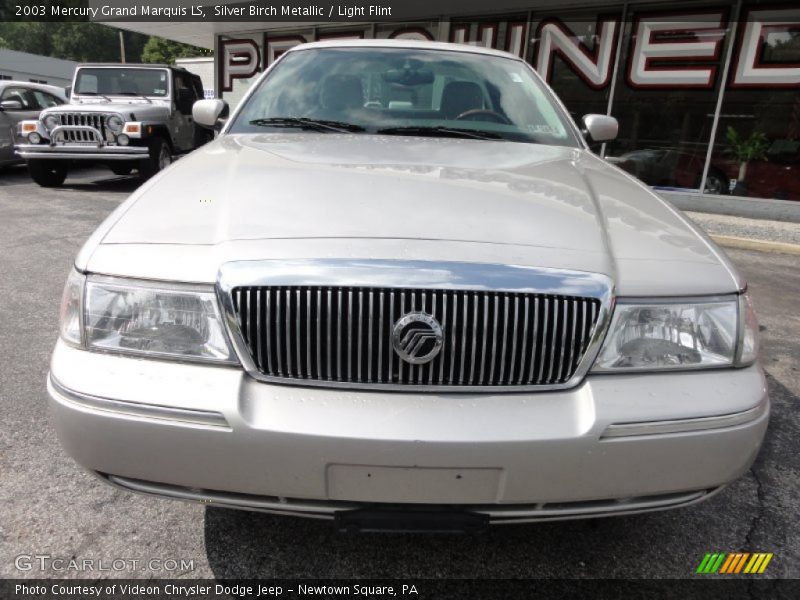 Silver Birch Metallic / Light Flint 2003 Mercury Grand Marquis LS