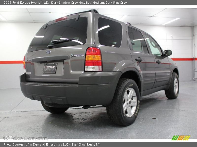 Dark Shadow Grey Metallic / Medium/Dark Flint Grey 2005 Ford Escape Hybrid 4WD