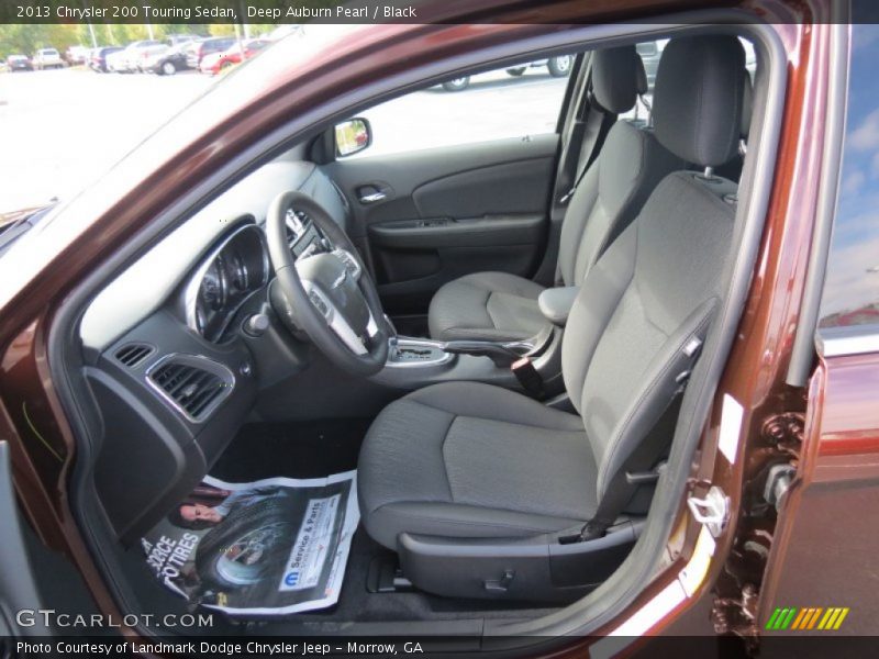 Front Seat of 2013 200 Touring Sedan