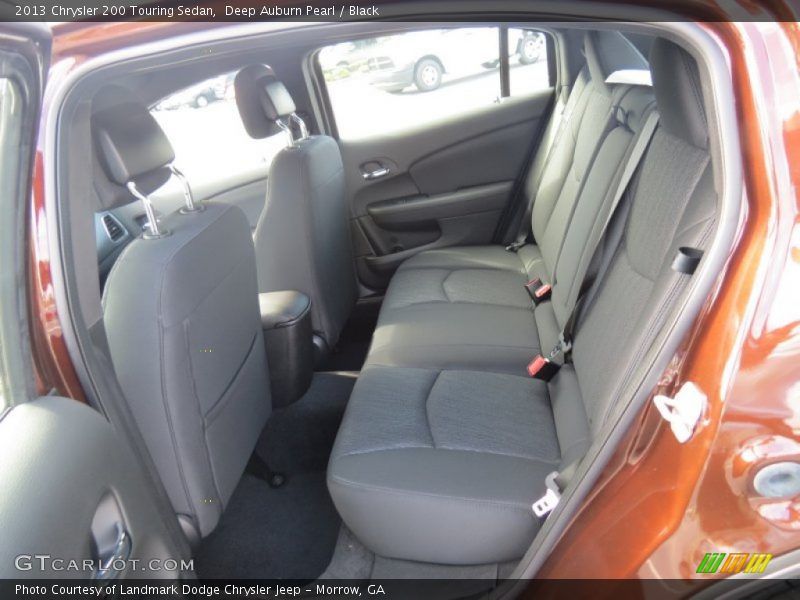 Deep Auburn Pearl / Black 2013 Chrysler 200 Touring Sedan