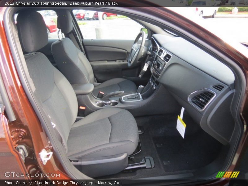 Deep Auburn Pearl / Black 2013 Chrysler 200 Touring Sedan