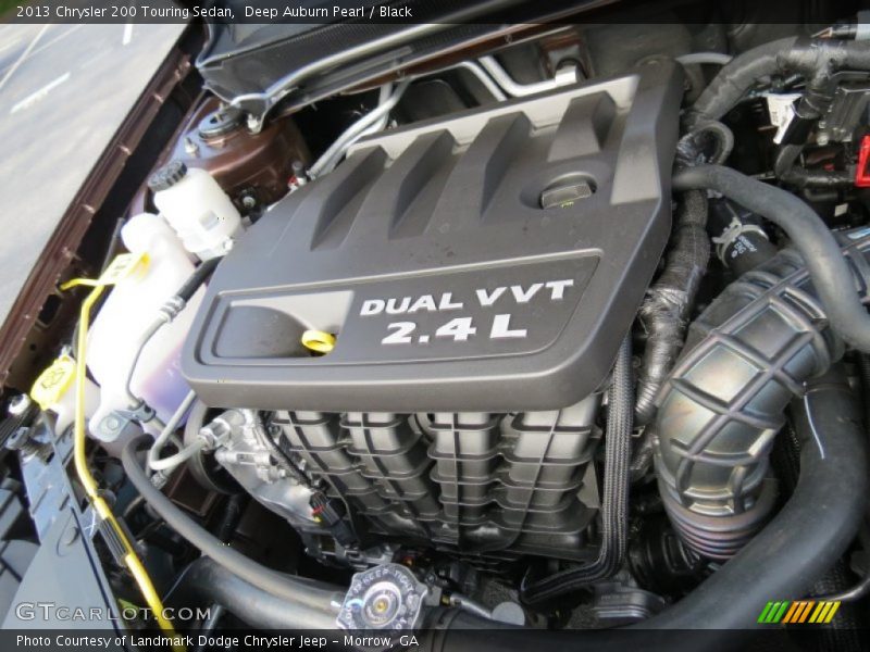 Deep Auburn Pearl / Black 2013 Chrysler 200 Touring Sedan