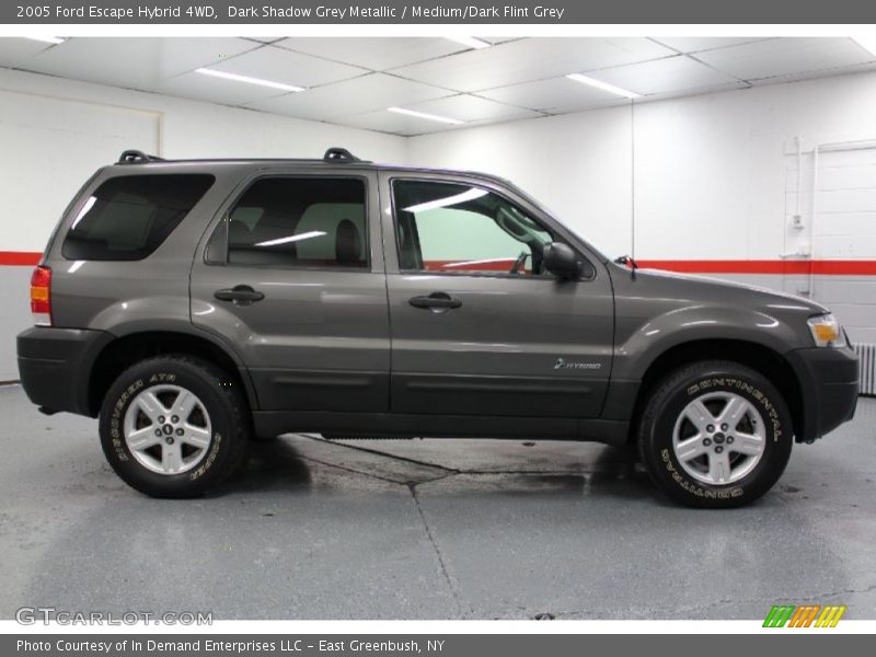 Dark Shadow Grey Metallic / Medium/Dark Flint Grey 2005 Ford Escape Hybrid 4WD
