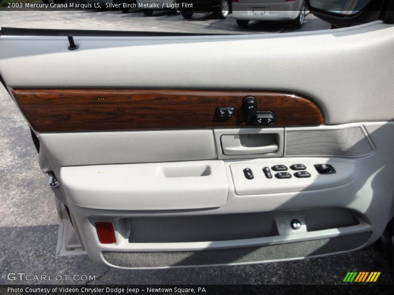 Silver Birch Metallic / Light Flint 2003 Mercury Grand Marquis LS