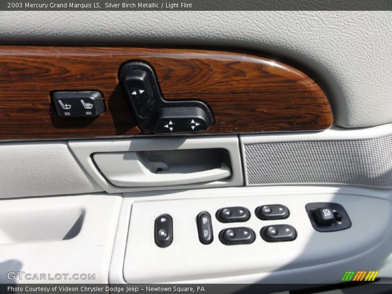 Silver Birch Metallic / Light Flint 2003 Mercury Grand Marquis LS
