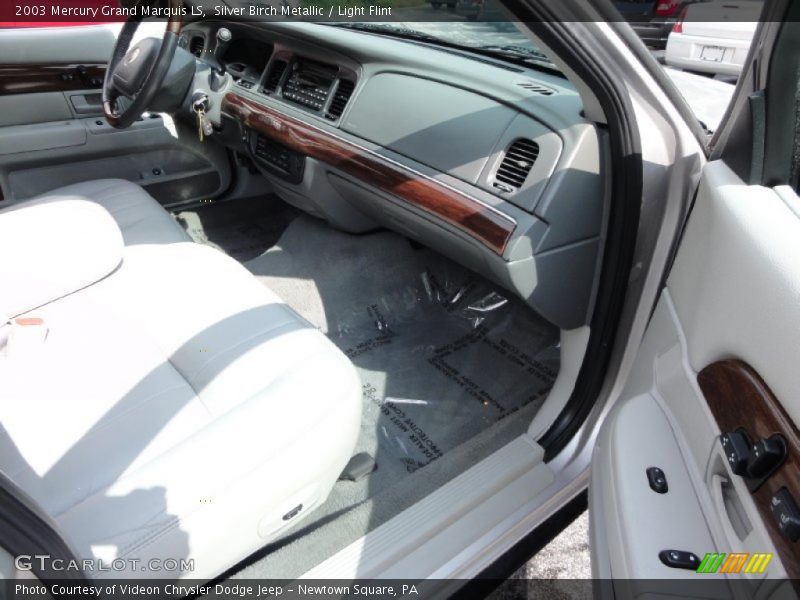 Silver Birch Metallic / Light Flint 2003 Mercury Grand Marquis LS