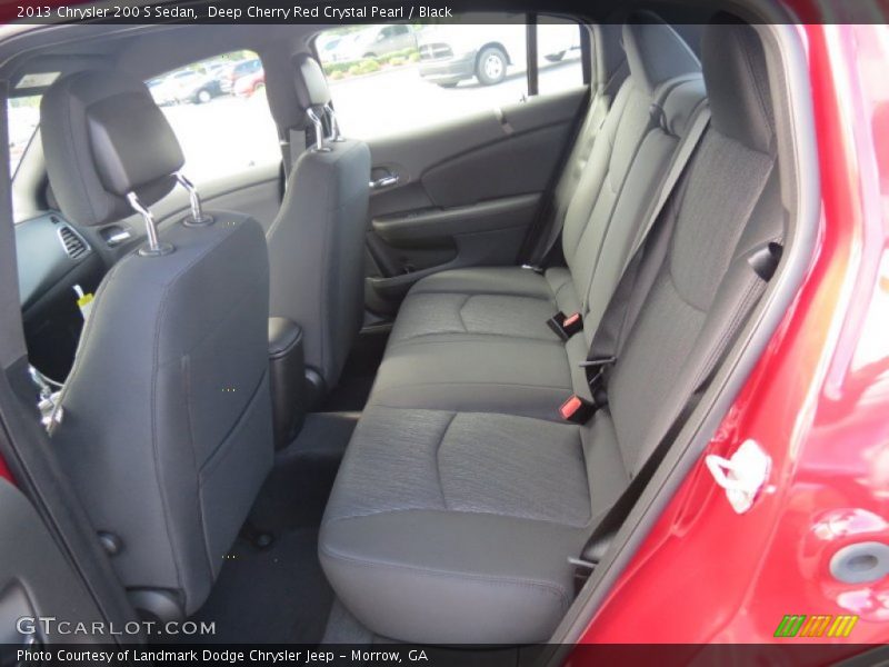 Rear Seat of 2013 200 S Sedan