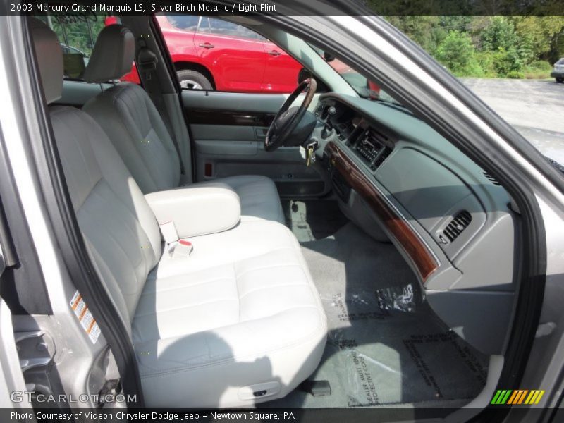 Silver Birch Metallic / Light Flint 2003 Mercury Grand Marquis LS