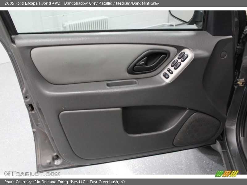 Dark Shadow Grey Metallic / Medium/Dark Flint Grey 2005 Ford Escape Hybrid 4WD