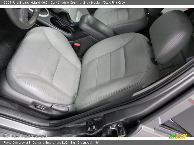 Dark Shadow Grey Metallic / Medium/Dark Flint Grey 2005 Ford Escape Hybrid 4WD