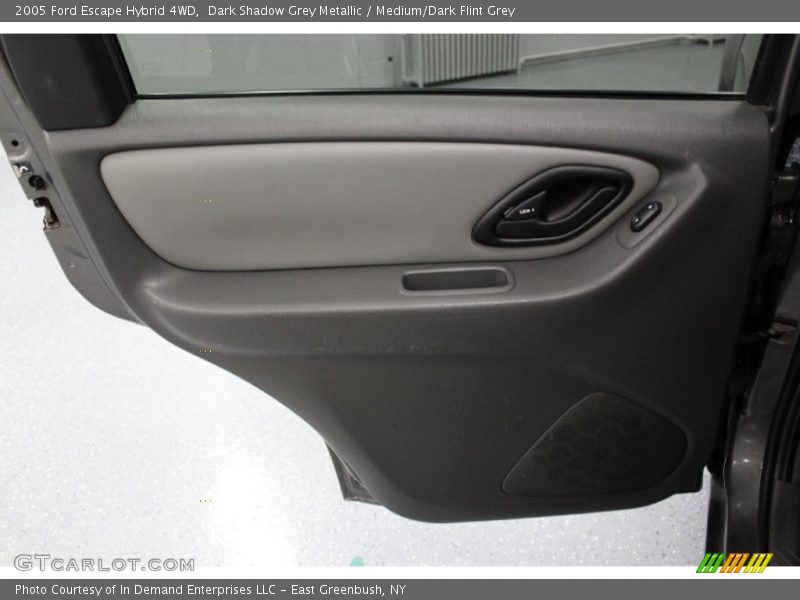 Dark Shadow Grey Metallic / Medium/Dark Flint Grey 2005 Ford Escape Hybrid 4WD
