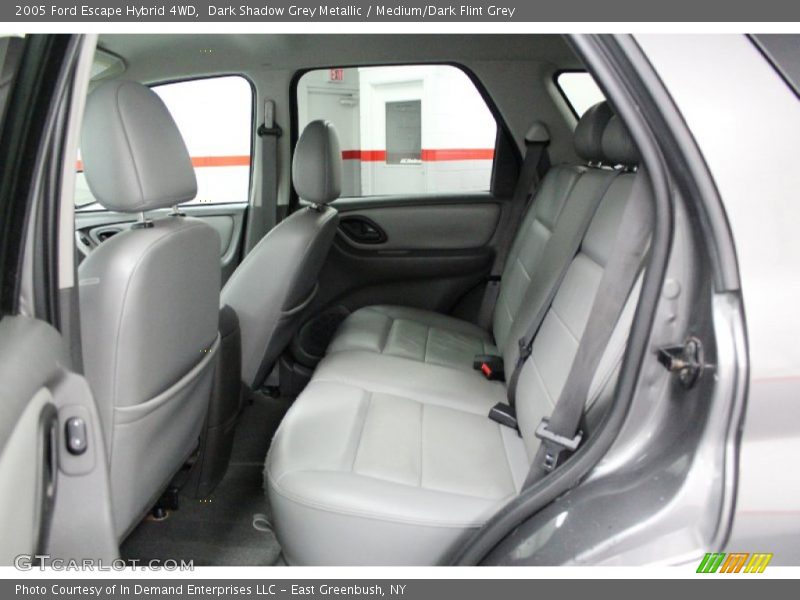 Dark Shadow Grey Metallic / Medium/Dark Flint Grey 2005 Ford Escape Hybrid 4WD